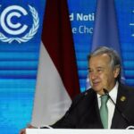 ‘Cooperate or perish’: At COP27 UN chief calls for Climate Solidarity Pact, urges tax on oil companies to finance loss and damage