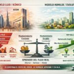 Arquitectura, flujo real y costo oculto, casos Dubai & Neom