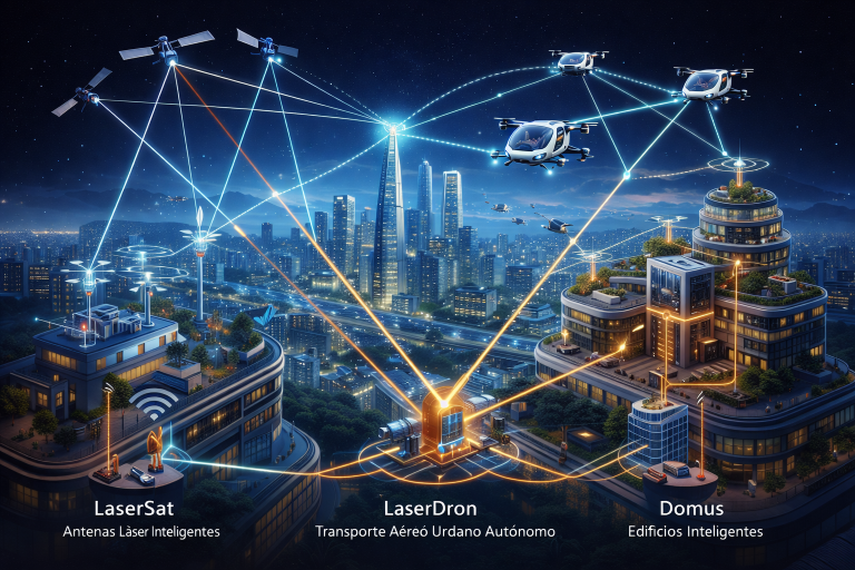 lasersat+laserdron+domus