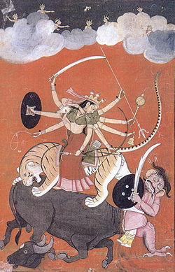 Durga_Mahisasuramardini